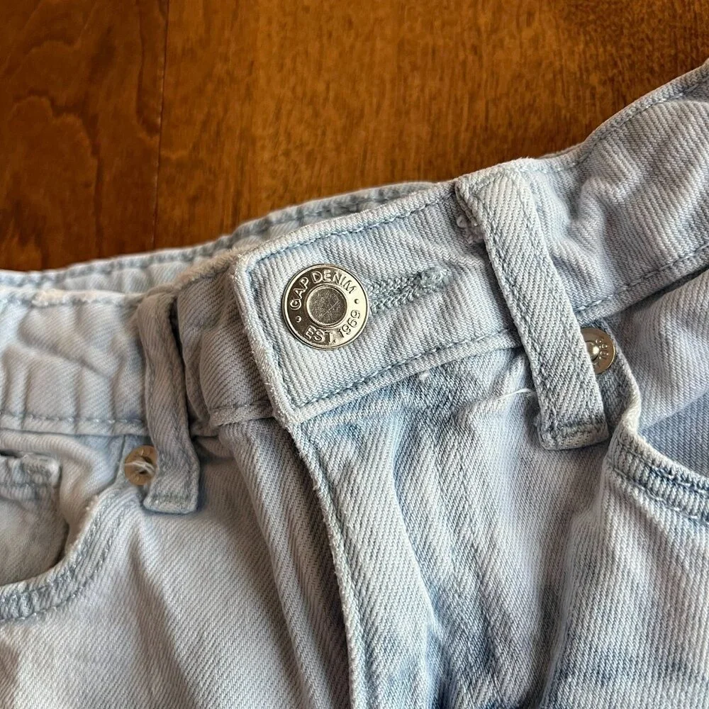 Gap tie-dye cropped jeans 8